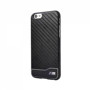 Купить карбоновый чехол накладку BMW для iPhone 6 / 6S M-Collection Hard Carbon & Aluminium, Black (BMHCP6MDCB)