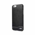 Карбоновый чехол накладка BMW для iPhone 6 / 6S M-Collection Hard Carbon & Aluminium, Black (BMHCP6MDCB)