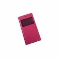 Двухсторонний чехол книжка для iPhone 6/6S X-Fitted Dual Use с приватным окошком Anti Privacy (розовый+белый)