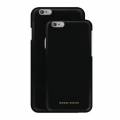 Кожаный чехол накладка для iPhone 6/6S Moodz Soft leather Hard Notte (black), MZ655706