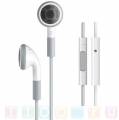 Наушники гарнитура Earphones with Remote and Mic для Apple iPhone с пультом регулятора громкости и микрофоном