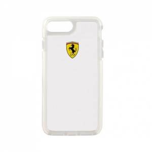 Купить чехол накладку Ferrari для iPhone 7 plus / 7+ / 8 Plus / 8+ Shockproof Hard PC, Transparent (FEGLHCP7LTR)