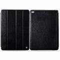 Кожаный чехол Hoco Crystal для Apple iPad Air / iPad 2017 с 4-х секционной обложкой  Black