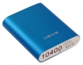Внешний аккумулятор 10400 дополнительная АКБ (синий) 3600 mAh
