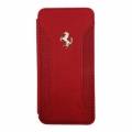 Кожаный чехол книжка для iPhone 6 / 6S Ferrari F12 Booktype Red (FEF12FLBKP6RE)