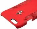 Кожаный чехол-накладка для iPhone 6 / 6S Ferrari F12 Hard, Red (FEF12HCP6RE)