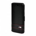 Карбоновый чехол книжка для iPhone 6/6S BMW M-Collection Booktype Carbon Blk (BMFLBKP6MCC)