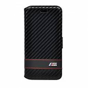 Купить карбоновый чехол книжку для iPhone 6/6S BMW M-Collection Booktype Carbon Blk (BMFLBKP6MCC)