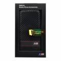 Карбоновый чехол с флипом для iPhone 6/6S BMW M-Collection Flip Carbon Black (BMFLP6MCC)