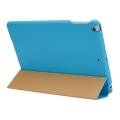 Кожаный чехол Jisoncase Premium для Apple iPad Air / iPad 2017 с 3-х секционной обложкой (JS-ID5-01H) Blue