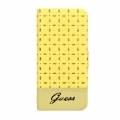 Кожаный чехол-книжка для iPhone 6 / 6S GUESS Gianina Booktype, Yellow (GUFLBKP6PEY)