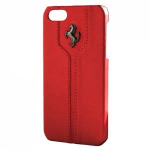 Купить кожаный чехол накладку для iPhone 6 Plus / 6S Plus Ferrari Montecarlo Hard Red (FEMTHCP6LRE)