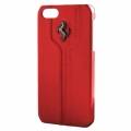 Кожаный чехол накладка для iPhone 6 Plus / 6S Plus Ferrari Montecarlo Hard Red (FEMTHCP6LRE)