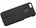 Кожаный чехол-накладка для iPhone 6 / 6S Ferrari Montecarlo Hard, Black (FEMTHCP6BL)