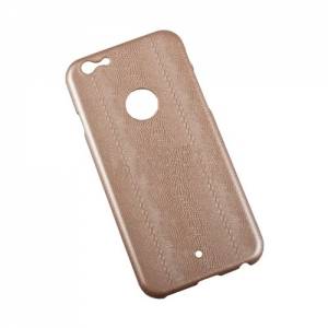Купить защитный чехол для iPhone 6/6S под кожу рептилии (золотистый)