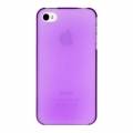 Накладка пластиковая XINBO для iPhone 4/4s фиолетовая (в комплекте пленка)