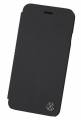 Кожаный чехол книжка для iPhone 6 Plus / 6S Plus Christian Lacroix Suiting Folio Black, CLSTFOIP65N