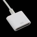 Кабель переходник Lightning с 8 pin на 30 pin для iPhone 5 / 5S, iPad 4, iPad mini / mini 2, iPad Air / Air 2, iPod Touch 5