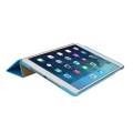 Кожаный чехол Jisoncase Premium для Apple iPad Air / iPad 2017 с 3-х секционной обложкой (JS-ID5-01H) Blue