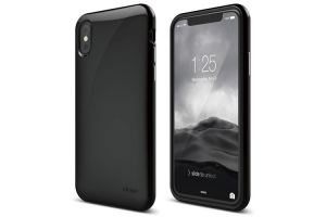 Купить Гелевый чехол Elago для iPhone X Cushion Hard TPU, Black (ES8CU-BK) по низкой цене с доставкой