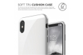 Гелевый чехол Elago для iPhone X Cushion Hard TPU, White (ES8CU-WH)