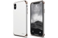 Чехол накладка Elago для iPhone X Empire Hard PC, White/Rose gold (ES8EM-RGDWH)