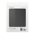 Кожаный чехол для iPad PRO 9,7 дюймов ENKAY с 3-секционным флипом и функцией Sleep (Black)