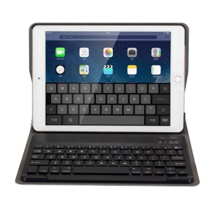 Купить Кожаный чехол с  Bluetooth клавиатурой для iPad Air / Air 2 / iPad Pro 9,7 / iPad 2017 с подставкой по низкой цене с доставкой