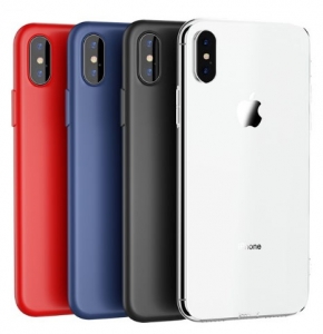 Купить Прозрачный чехол для iPhone X накладка PZOZ Ultra Slim 0,6 мм (Transparent) по низкой цене с доставкой