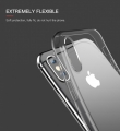 Прозрачный чехол для iPhone X накладка PZOZ Ultra Slim 0,6 мм (Transparent)