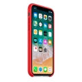 Чехол в стиле Apple Silicone Case для iPhone X под оригинал (Red) 
