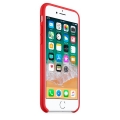 Чехол в стиле Apple Silicone Case для iPhone 8 / 7 под оригинал (Red) 