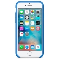 Чехол в стиле Apple Silicone Case для iPhone 6S / 6 под оригинал (Blue) 