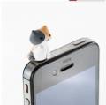 Заглушка Cheese cat котенок на iPhone/iPad и др. аппарате в разъеме для наушников