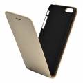 Кожаный чехол с флипом для iPhone 6/6S Moodz MG Series Flip (cream), MZ27088