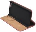 Кожаный чехол книжка для iPhone 6/6S Moodz MG Series Folio (violet), MZ27149