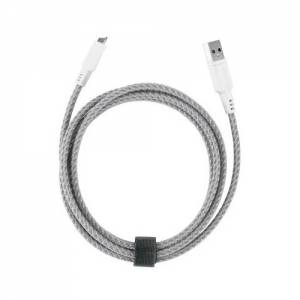 Купить USB кабель EnergEA Nylotough Micro-Usb White 1.5 метра (CBL-NTAM-WHT150)