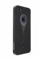 Накладка со стразами Swarovski для iPhone 5 / 5S RGBMIX Starfall Crystal Kit (черный)