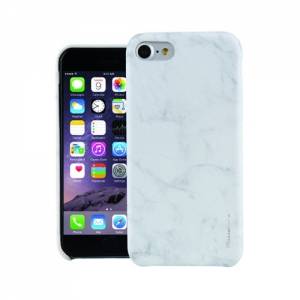 Купить чехол для iPhone 7 / 8 Uniq Marbre - White, IP7HYB-MARWHT