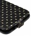 Кожаный чехол Guess для Samsung Galaxy S5 с флипом Gianina Flip, Black (GUFLS5PEB)