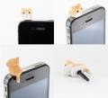 Заглушка Cheese cat котенок на iPhone/iPad и др. аппарате в разъеме для наушников