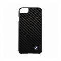 Карбоновый чехол накладка BMW для iPhone 7 / 8 Signature Real carbon Hard, Black (BMHCP7MBC)