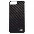 Карбоновый чехол накладка BMW для iPhone 7 Plus / 7+ / 8 Plus / 8+ M-Collection Aluminium&Carbon Hard Black, BMHCP7LMDCB