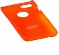 Чехол накладка iCover для iPhone 7 / 8 Glossy Orange/Hole, IP7-G-OR