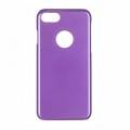 Чехол накладка iCover для iPhone 7 / 8 Glossy Purple/Hole, IP7-G-PP