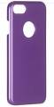 Чехол накладка iCover для iPhone 7 / 8 Glossy Purple/Hole, IP7-G-PP