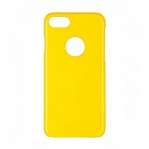 Купить чехол накладку iCover для iPhone 7 / 8 Glossy Yellow/Hole, IP7-G-YL