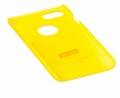 Чехол накладка iCover для iPhone 7 / 8 Glossy Yellow/Hole, IP7-G-YL