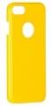 Чехол накладка iCover для iPhone 7 / 8 Glossy Yellow/Hole, IP7-G-YL