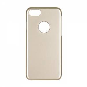 Купить прорезиненный чехол накладку iCover для iPhone 7 / 8 Rubber Gold/Hole, IP7-RF-GD